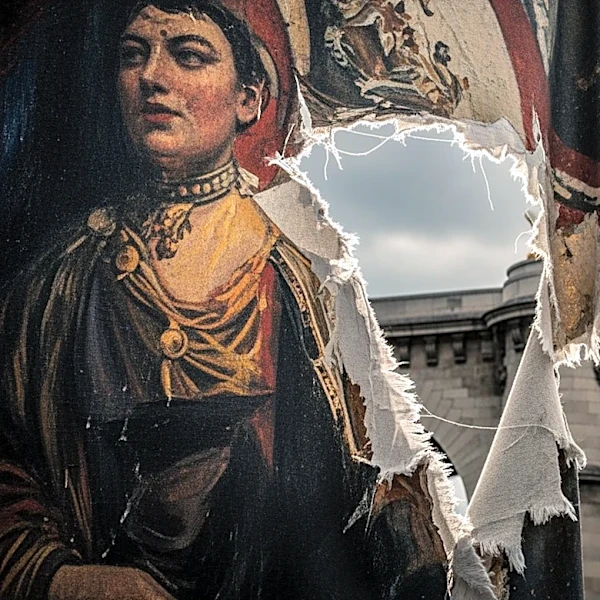 JR's Pont Neuf Art Installation in Paris Damaged by Storm, Delaying Opening