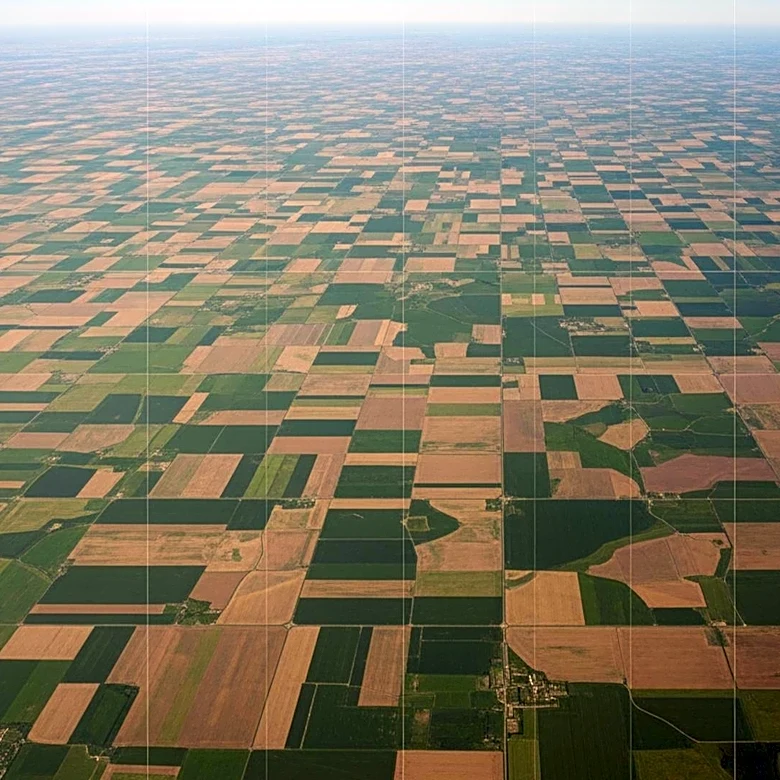 NISAR Satellite Captures Agricultural Patterns in South Africa