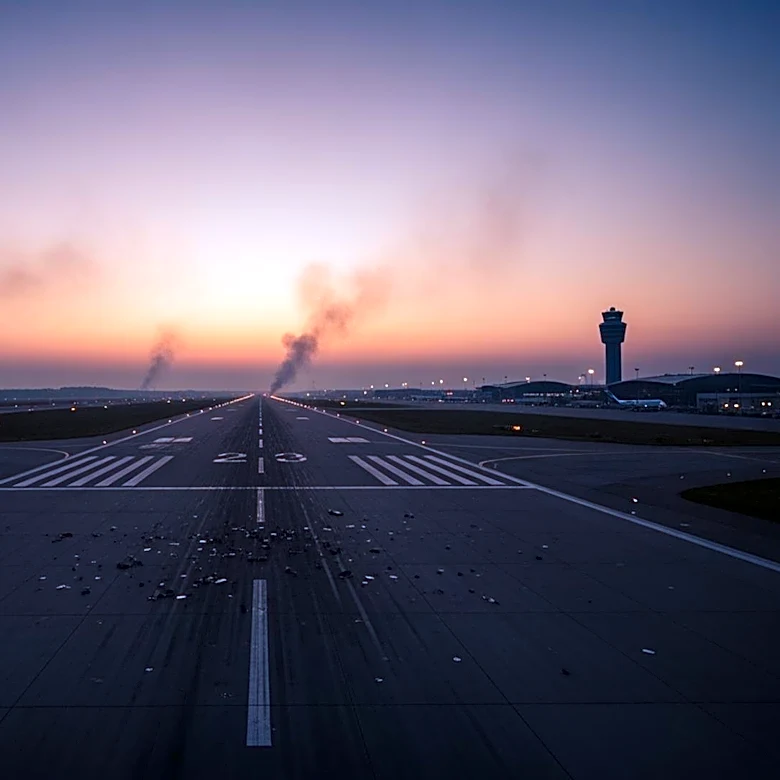 Iranian Drone Strike on Kuwait Airport Causes Casualties and Damage