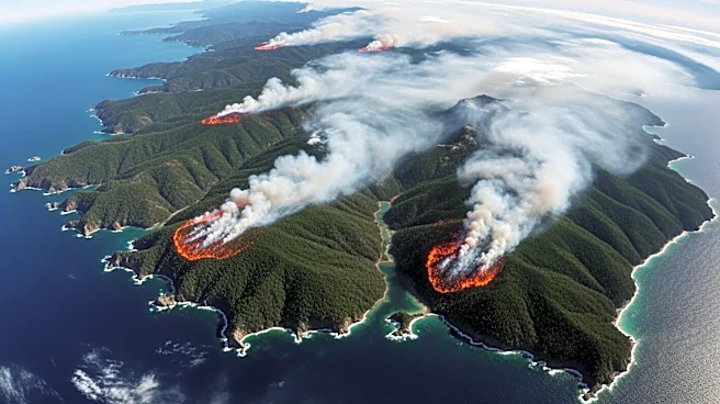 NASA Satellite Images Reveal Extent of California Wildland Fire on Santa Rosa Island