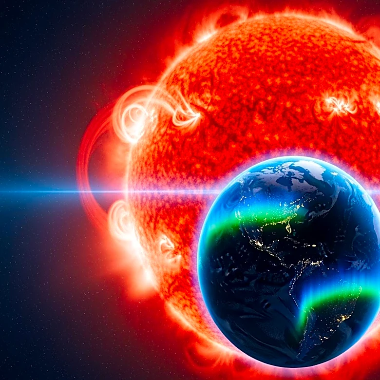 Rare 'Cannibal' CME from Sunspot to Impact Earth, Triggering Auroras
