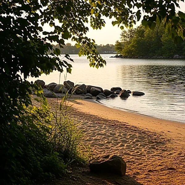 NYC Parks Department Opens New Section of Bushwick Inlet Park with Beach Access