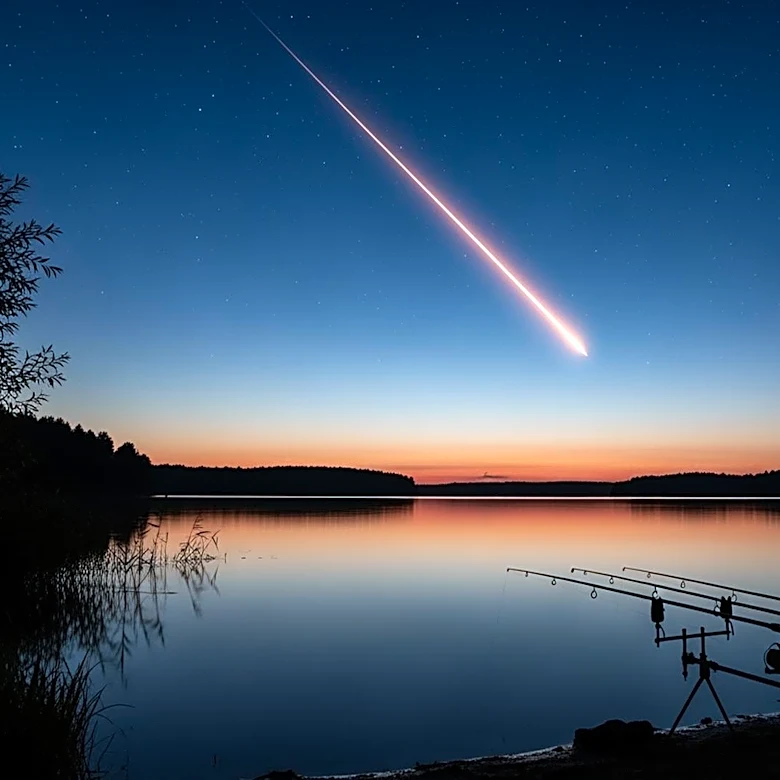 New York Driver Captures Meteor on Dashcam During Fishing Trip