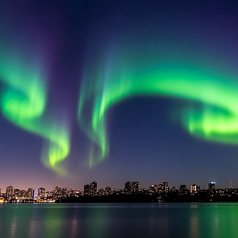 NOAA Predicts Potential Northern Lights Visibility in D.C. Region Due to Cannibal CME