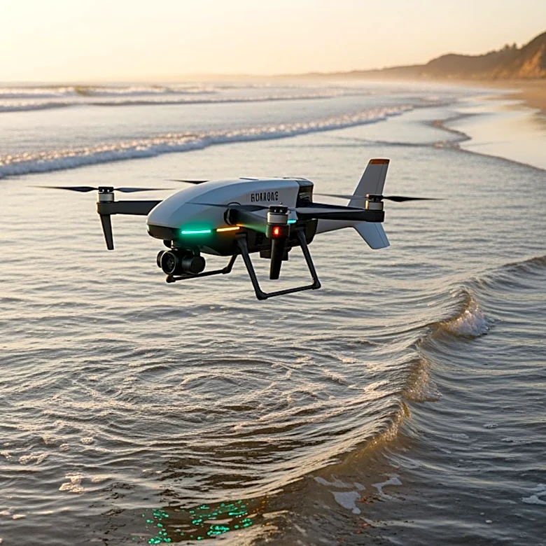 FDNY Drone Assists in Rescuing Distressed Swimmers at Rockaway Beach