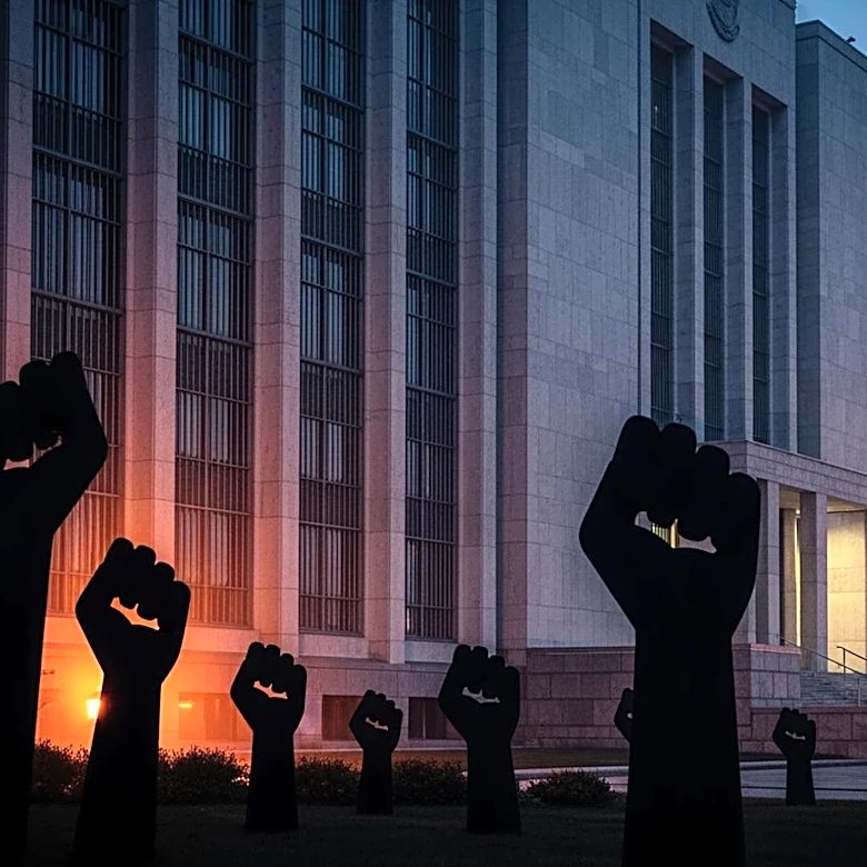 Protests Escalate Outside Newark's Delaney Hall ICE Facility Amid Rising Tensions