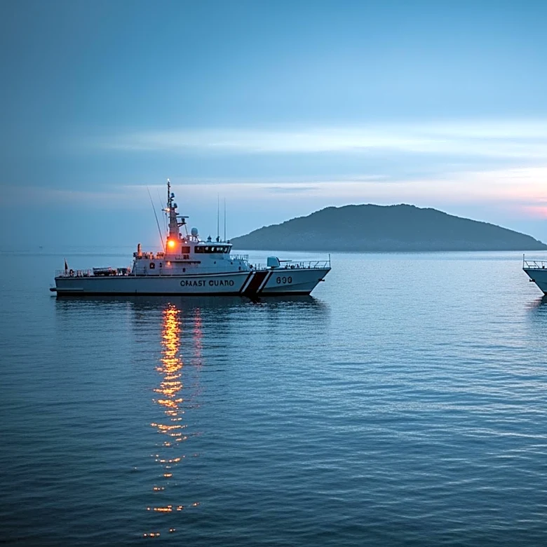 Chinese and Taiwanese Coast Guards in Standoff Near Pratas Islands