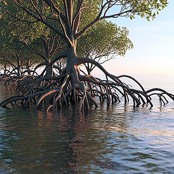 Rising Sea Levels Threaten Mangrove Carbon Storage, Study Finds