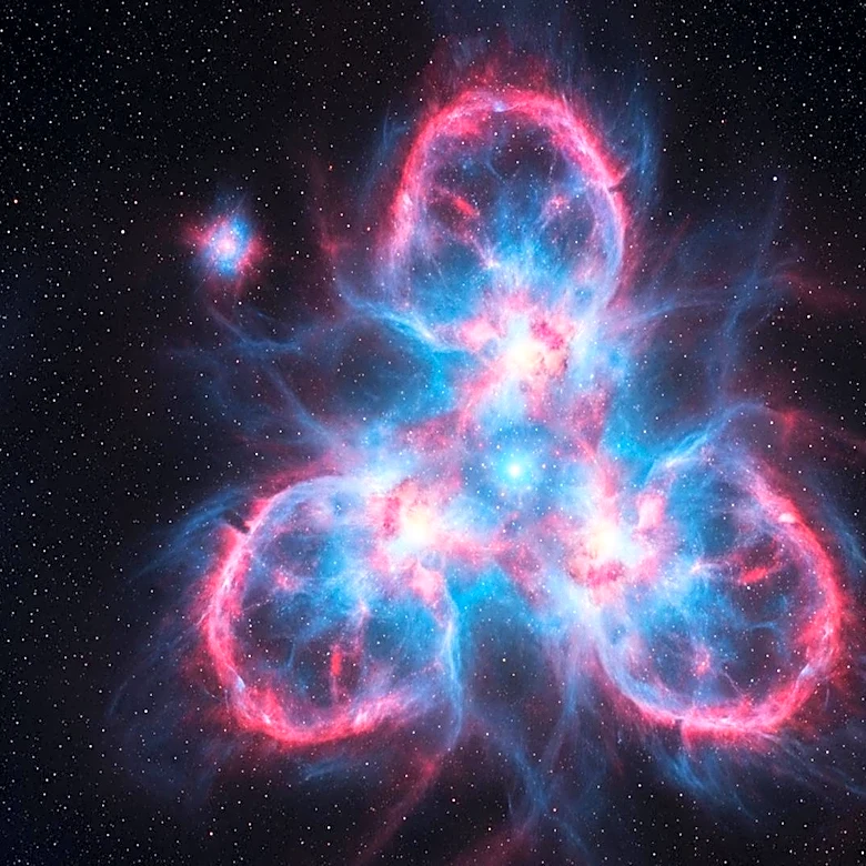 Hubble Telescope Revisits Trifid Nebula, Revealing Changes Over Decades