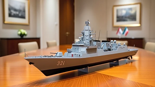 North Korean Leader Kim Jong Un Showcases New Warship Amid Chinese Diplomatic Visit