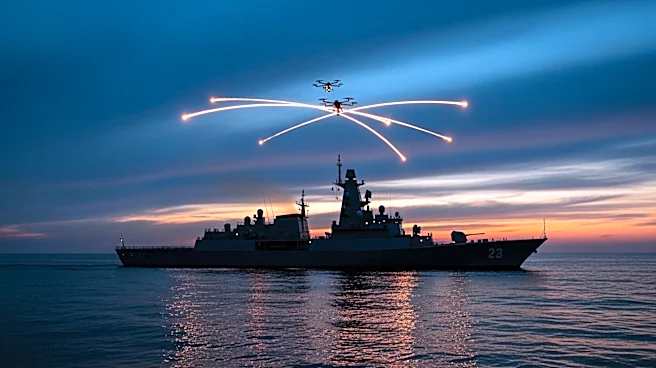 Iran Claims Missile and Drone Warnings Fired at US Warships in Gulf of Oman