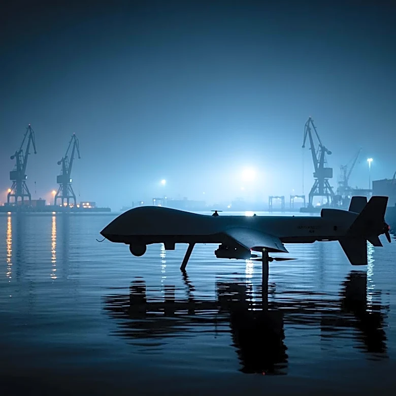 Romanian Port Experiences Naval Drone Explosion Amidst Ukraine-Russia Conflict