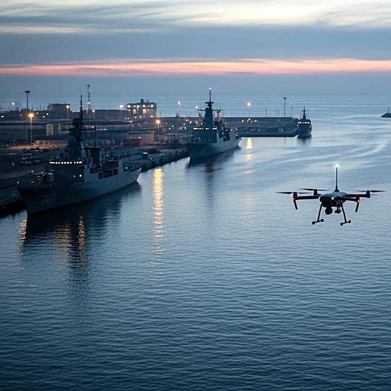 Ukrainian Drone Strikes Target Russian Naval Base Near St. Petersburg Amid International Forum