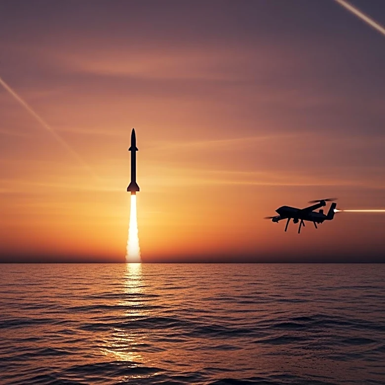Iranian Missile and Drone Attacks Escalate Tensions with U.S. in Gulf Region