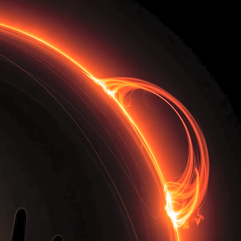 Astrophotographer Captures Stunning Solar Prominence from Arizona Backyard