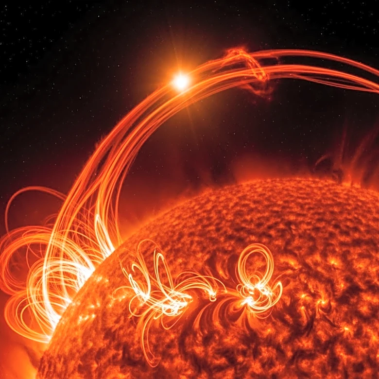 Astrophotographer Captures Massive Solar Prominence, Revealing Sun's Dynamic Plasma Activity