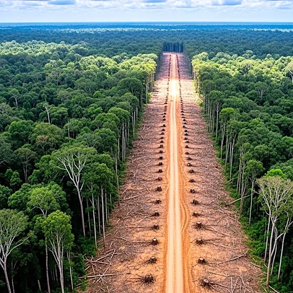 Study Reveals Infrastructure for African Mines Causes Massive Deforestation