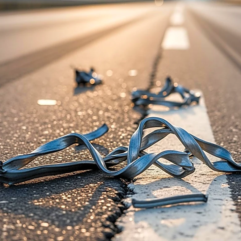 Interstate 70 Incident: Metal Debris from Flatbed Injures Van Passenger
