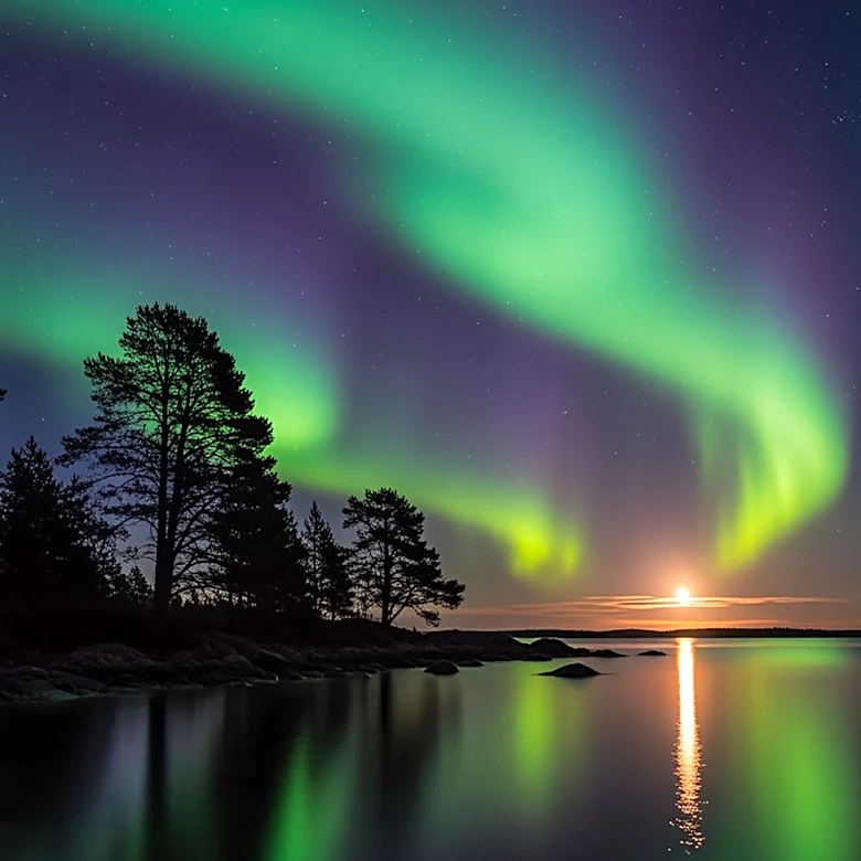 NOAA Predicts Northern Lights Visibility in Rhode Island Due to Geomagnetic Storm