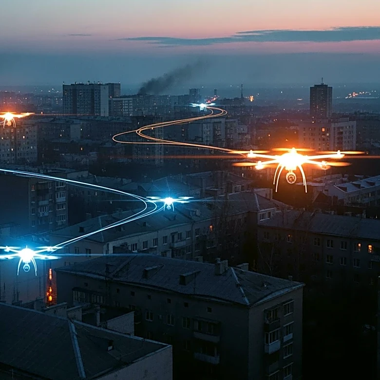 Ukrainian Drone Strikes Intensify, Bringing War to Russian Cities and Stirring Public Discontent