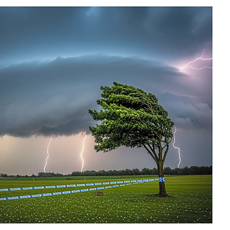 Severe Weather Alert: Quick-Moving Storms Threaten Philadelphia with Damaging Winds and Hail