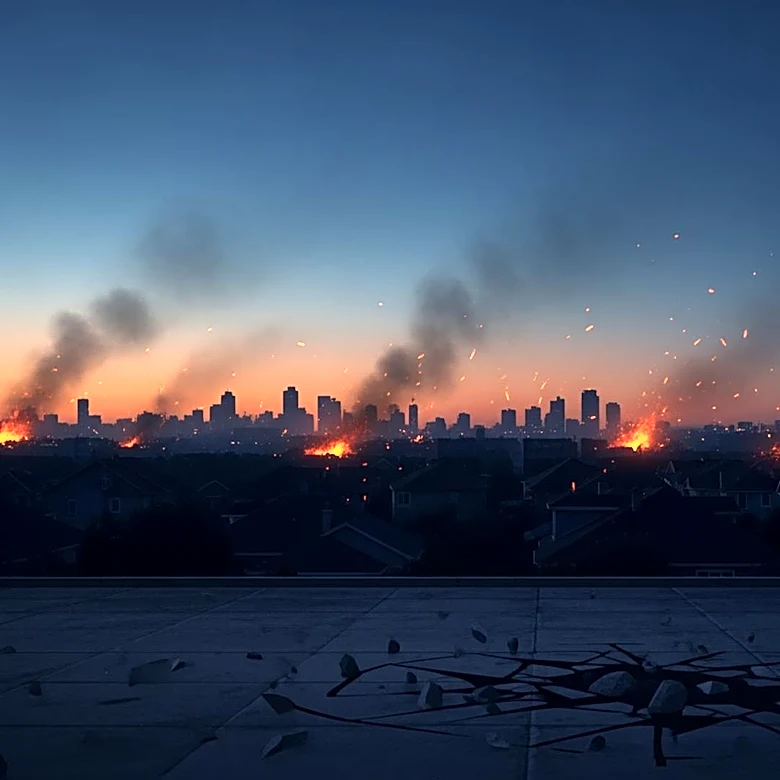 Israel Strikes Beirut Suburbs Amid U.S.-Brokered Ceasefire, Escalating Tensions