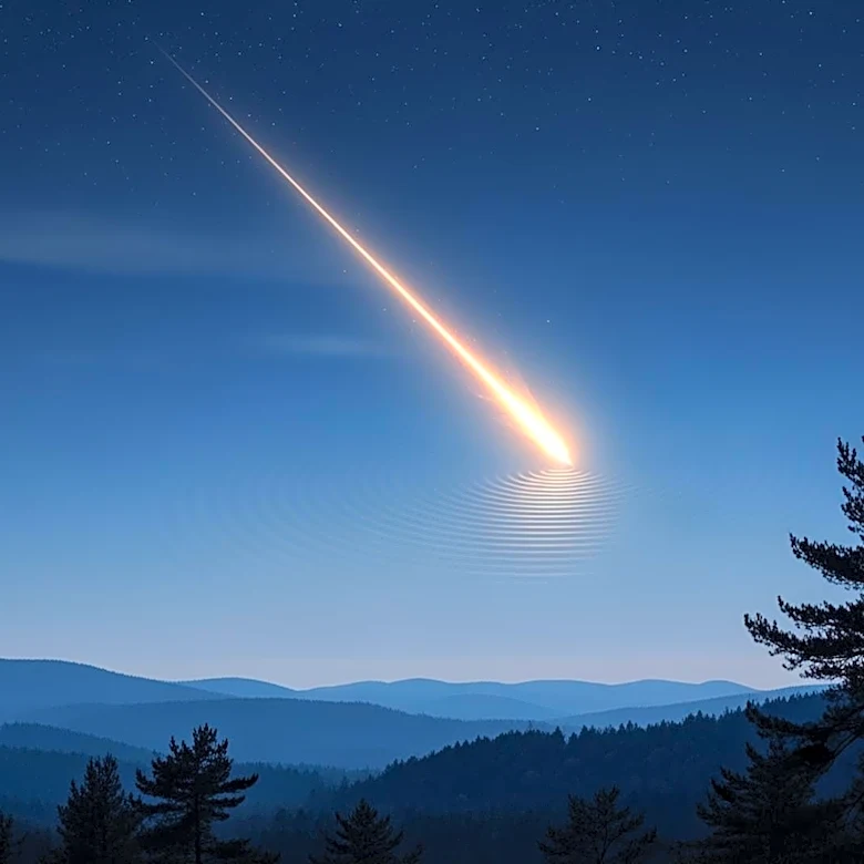Meteor Over Massachusetts Causes Explosive Sounds Across New England