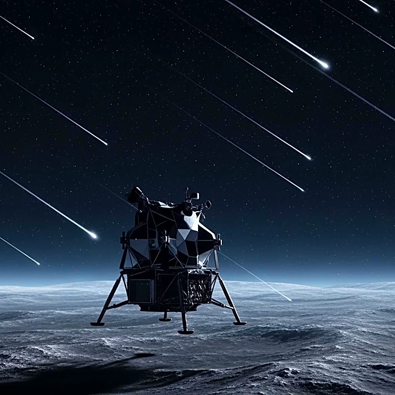 NASA Evaluates Meteor Storm Risks to Future Artemis Moon Missions