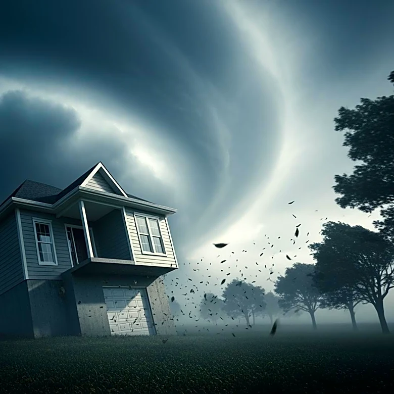 Severe Storm in Pennsylvania Causes Home to Shift Off Foundation, Residents Escape