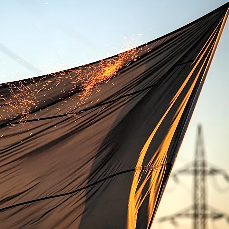 WWE Headquarters Flag Incident: Flag Catches Fire After Hitting Power Line