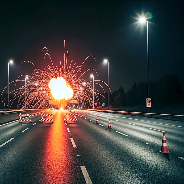 Explosion on I-290 Results in Death of Cicero Man, Shuts Down Expressway