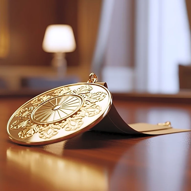 Lara Trump Highlights President Trump's Gold Medallion Decor in White House