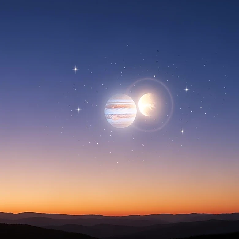 Jupiter and Venus Conjunction Offers Spectacular Skywatching Opportunity for U.S. Stargazers