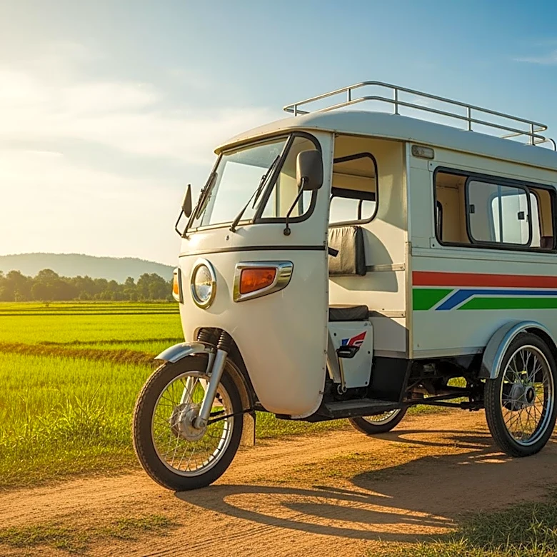 Ghana's Tricycle Ambulances by Moving Health Revolutionize Rural Healthcare