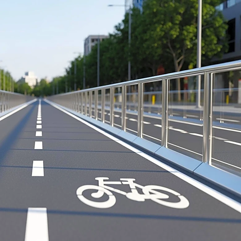 Columbus Begins Construction on Longest Protected Bike Lane on North 4th Street