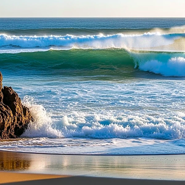 Southern California Beaches Experience Significant South Swells Impacting Local Conditions