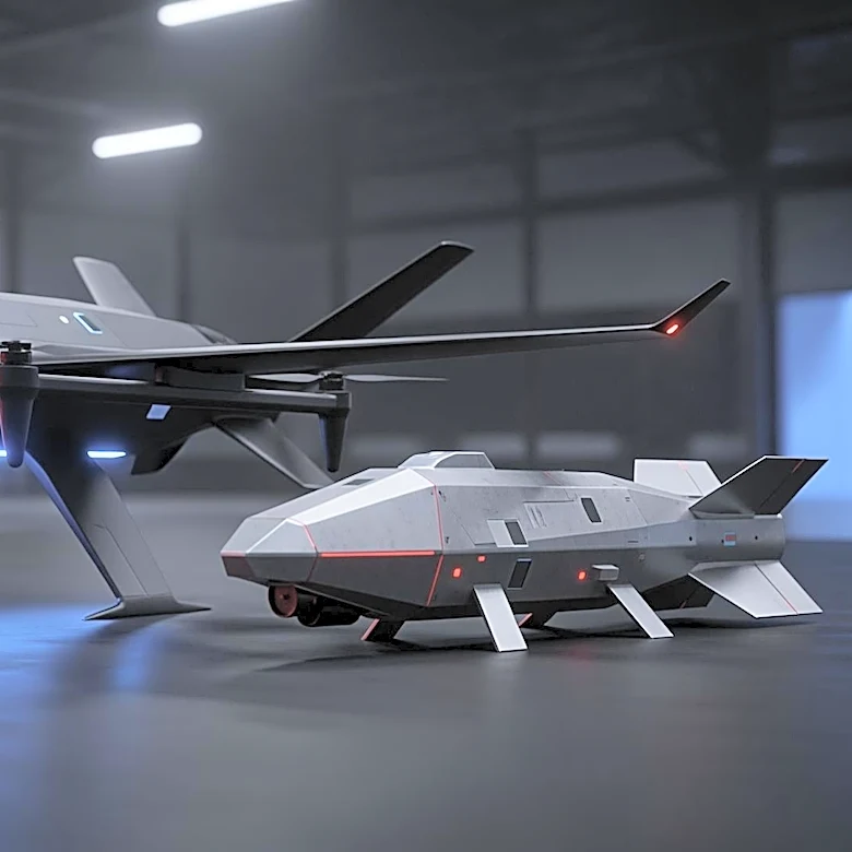 Stark Unveils New Loitering Munition and Quadcopter for Military Use