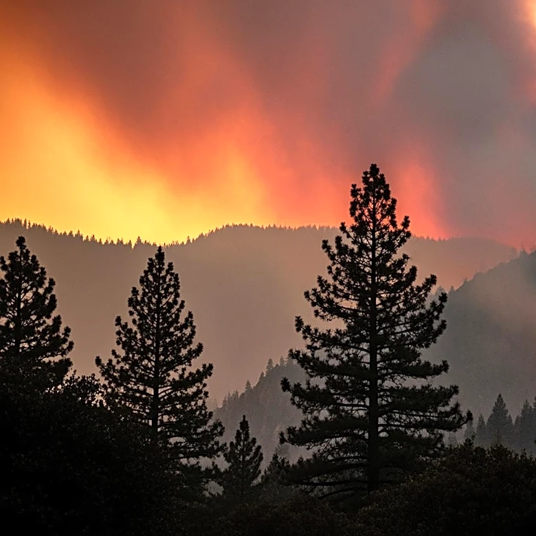 Cal Fire Crews Battle Putah Fire Near Winters, California