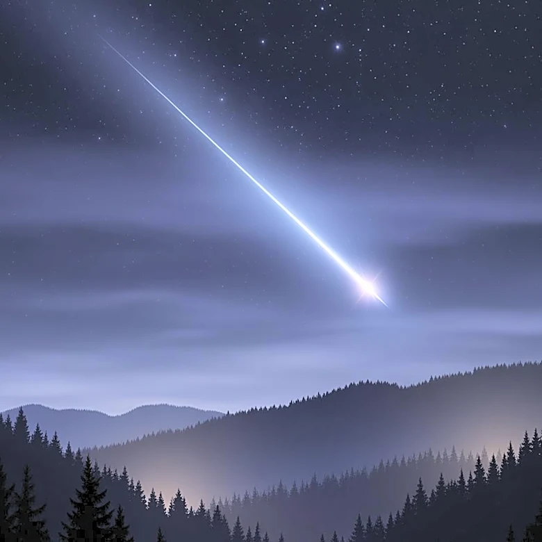 Meteor Streaks Across Pacific Northwest Sky, Captivating Hundreds