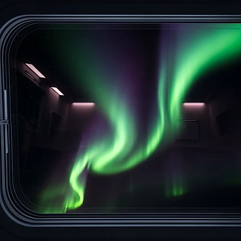 Astronaut Captures Stunning Auroras from SpaceX Dragon Amid ISS Leak