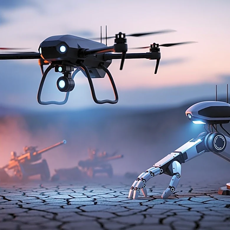 Ukraine's Use of AI-Enabled Drones and Robots Signals Shift in Warfare Tactics