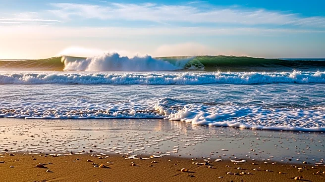 Orange County Beaches Attract Crowds Amidst Big Wave Action