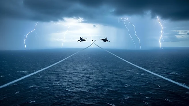 U.S. Military and Iran Engage in Airstrikes Following Helicopter Crash Near Strait of Hormuz