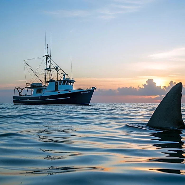 Fisherman Catches Great White Shark Off Nantucket Coast