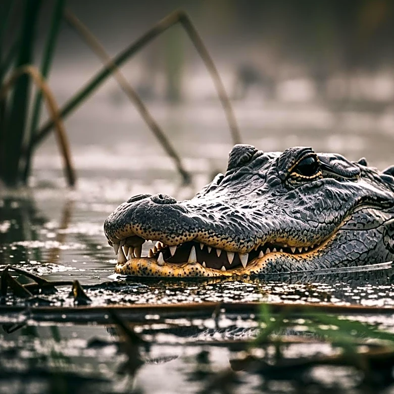Alligator Attack Aids Police in Capturing Fleeing Suspect in Louisiana