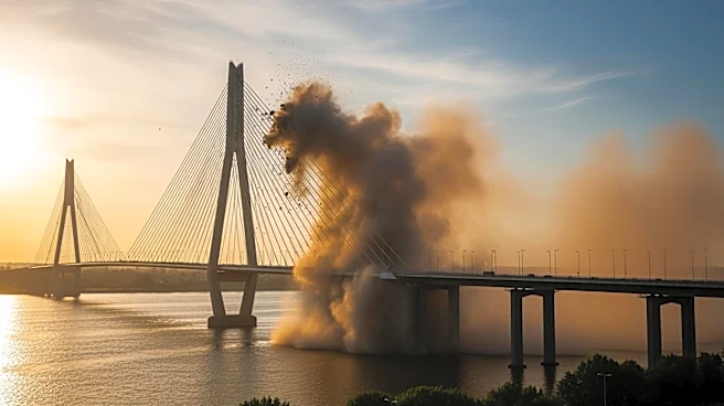 Ukrainian Drone Strike Destroys Chonhar Bridge, Disrupting Russian Supply Lines