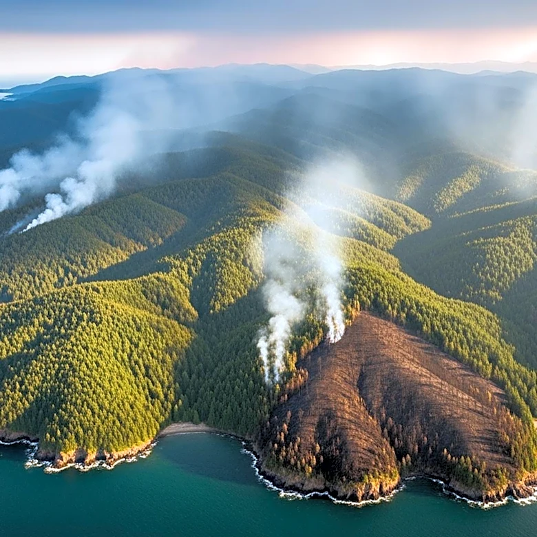 Wildfire on Santa Rosa Island Threatens Ecological Balance and Cultural Heritage