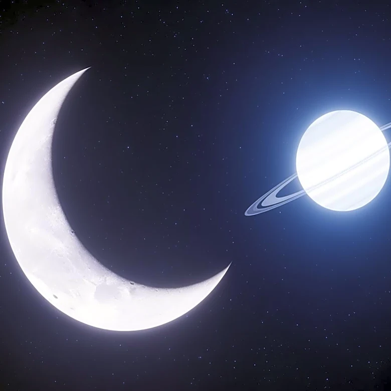 Moon and Saturn Conjunction Offers Stunning Sky Event for Early Risers