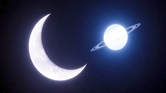 Moon and Saturn Conjunction Offers Stunning Sky Event for Early Risers