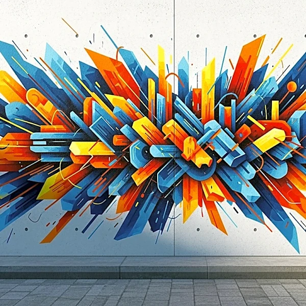 Hudson Square Unveils 'Urban Flow' Mural to Enhance Public Space